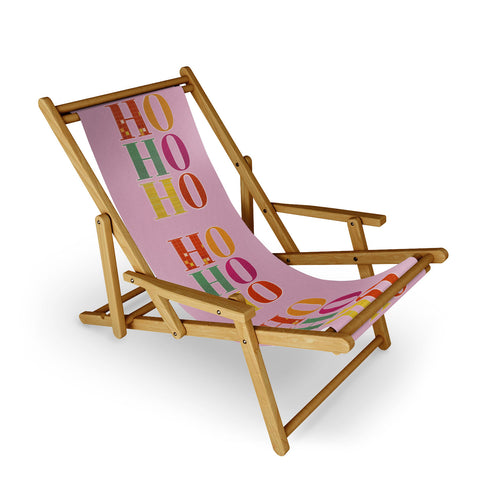 Showmemars HO HO HO Festive Letters Sling Chair