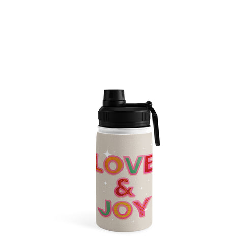 Showmemars LOVE JOY Festive Letters Water Bottle