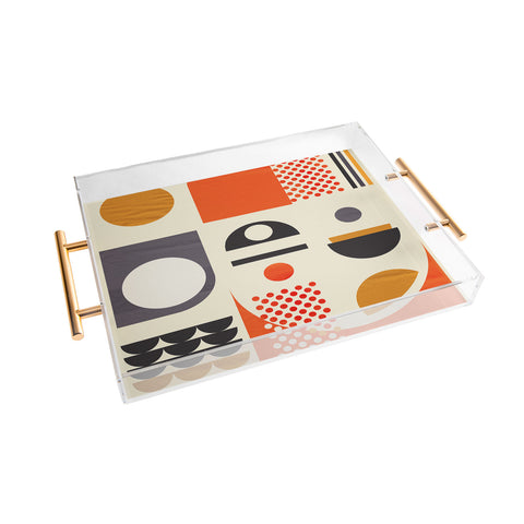 Showmemars Midcentury no1 Acrylic Tray
