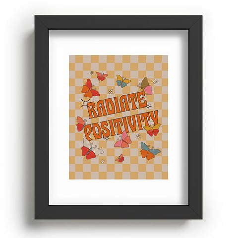 Showmemars Radiate Positivity Butterflies Recessed Framing Rectangle
