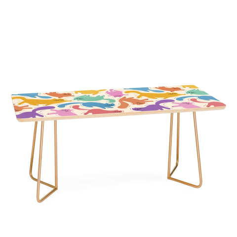Showmemars Rainbow Cats I Coffee Table