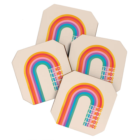 Showmemars Rainbow Friends I Coaster Set