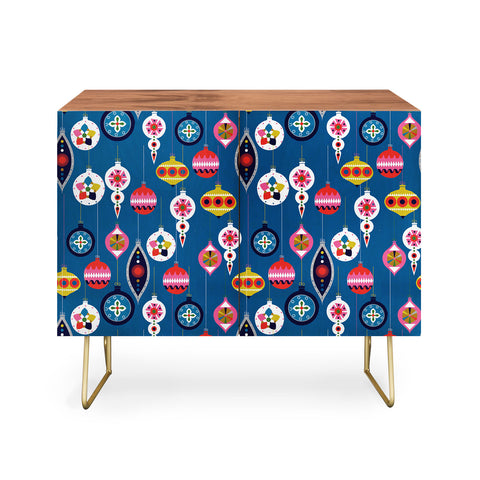 Showmemars Retro Christmas Baubles Credenza