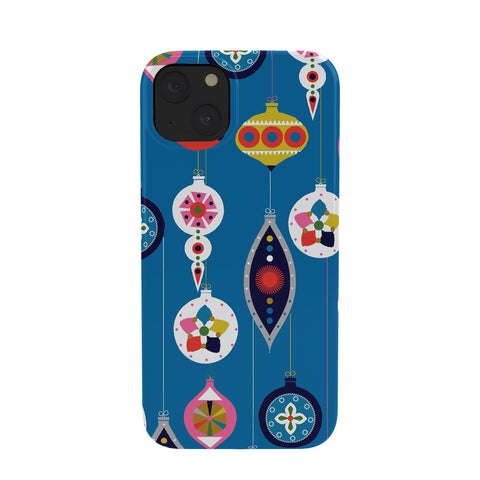 Showmemars Retro Christmas Baubles Phone Case