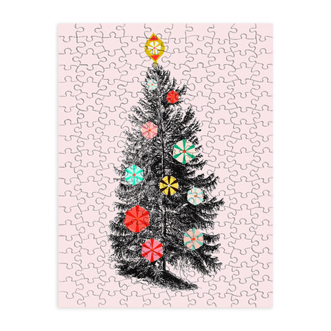 Showmemars Retro Christmas tree no2 Puzzle