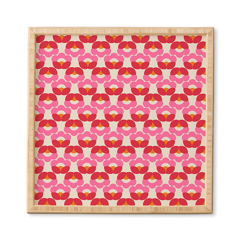 Showmemars Retro pattern Framed Wall Art