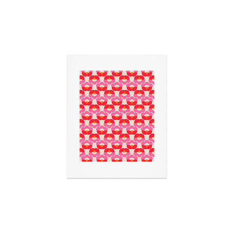 Showmemars Retro pattern Art Print