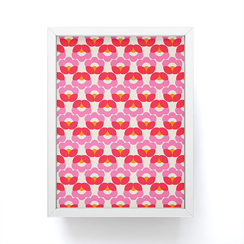 Showmemars Retro pattern Framed Mini Art Print