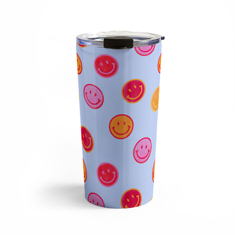 Showmemars Smiling faces pattern no2 Travel Mug