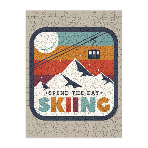 Showmemars Spend The Day SkiingSki Badge Puzzle