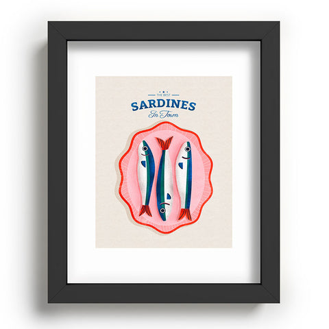 showmemars The Best Fish In Town Recessed Framing Rectangle