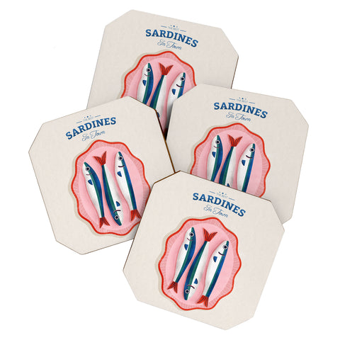 showmemars The Best Fish In Town Coaster Set