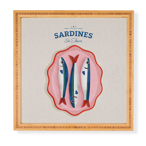 showmemars The Best Fish In Town Framed Wall Art