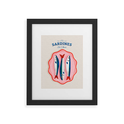 showmemars The Best Fish In Town Framed Art Print