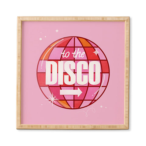 Showmemars To The Disco Framed Wall Art
