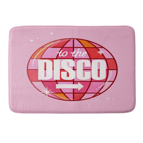 Showmemars To The Disco Memory Foam Bath Mat