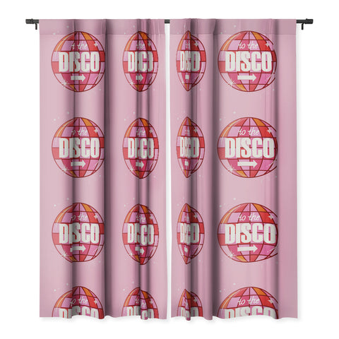 Showmemars To The Disco Blackout Window Curtain