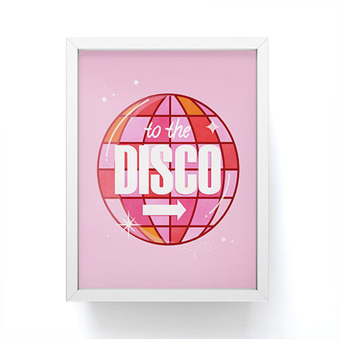 Showmemars To The Disco Framed Mini Art Print