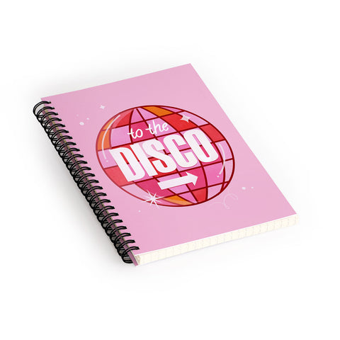 Showmemars To The Disco Spiral Notebook