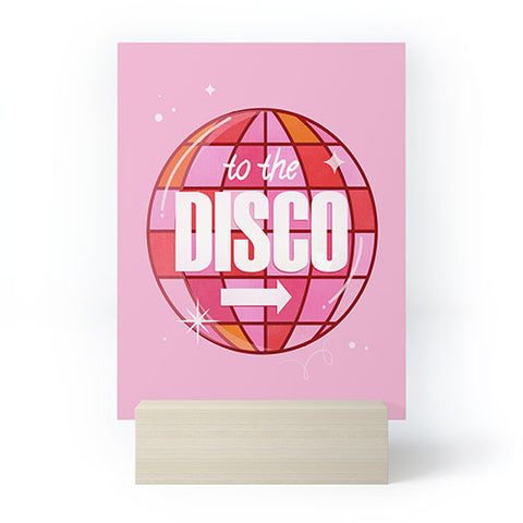 Showmemars To The Disco Mini Art Print