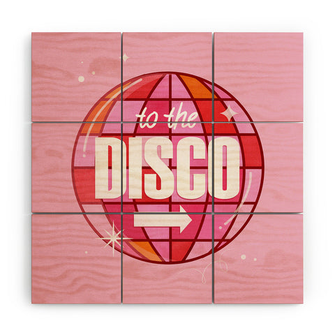Showmemars To The Disco Wood Wall Mural