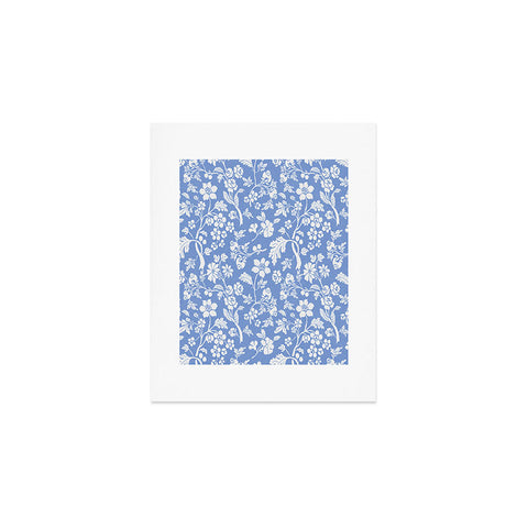 Showmemars Vintage Style Chintz Florals Art Print