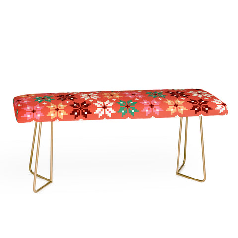 Showmemars Winter Quilt Pattern no2 Bench