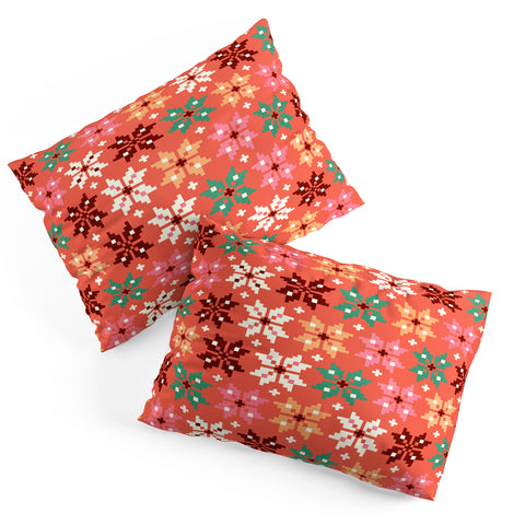 Showmemars Winter Quilt Pattern no2 Pillow Shams