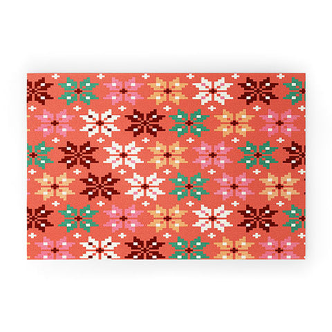 Showmemars Winter Quilt Pattern no2 Welcome Mat