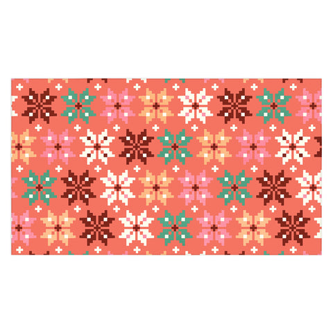 Showmemars Winter Quilt Pattern no2 Tablecloth