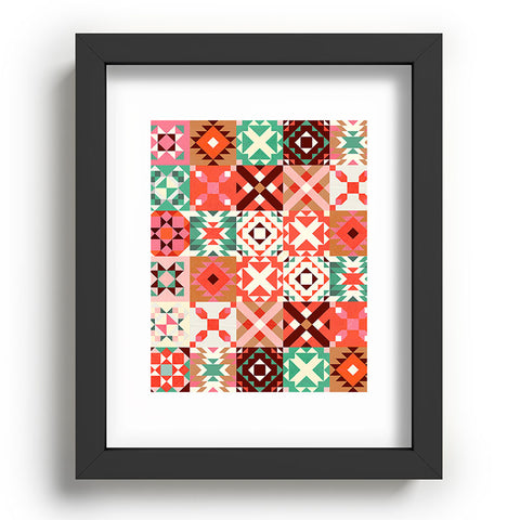 Showmemars Winter Quilt Pattern no4 Recessed Framing Rectangle