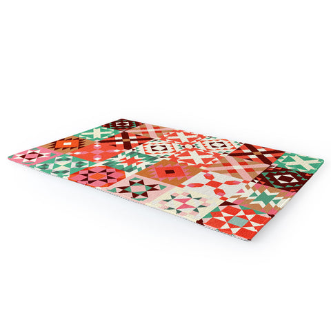 Showmemars Winter Quilt Pattern no4 Area Rug