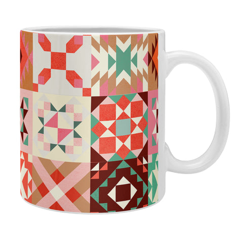 Showmemars Winter Quilt Pattern no4 Coffee Mug