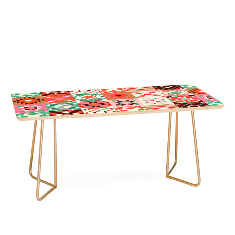 Showmemars Winter Quilt Pattern no4 Coffee Table