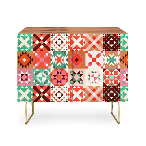 Showmemars Winter Quilt Pattern no4 Credenza