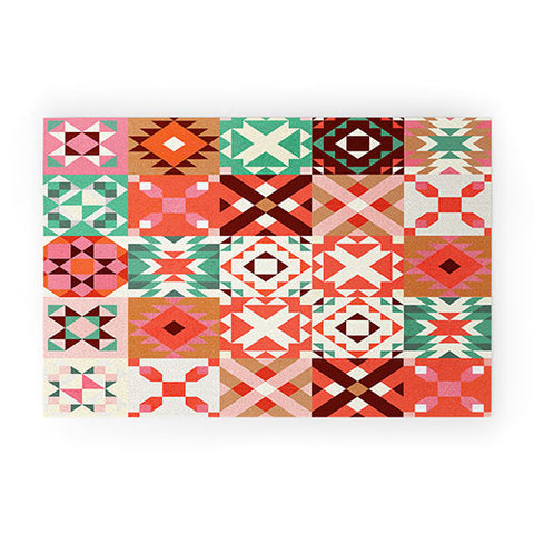 Showmemars Winter Quilt Pattern no4 Welcome Mat