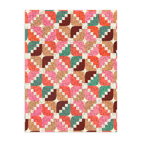 Showmemars Winter Retro Quilt Pattern Puzzle