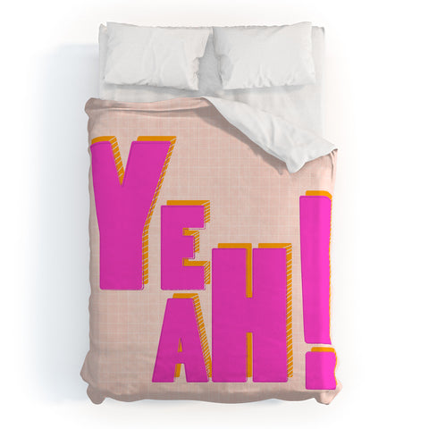 Showmemars YEAH Duvet Cover