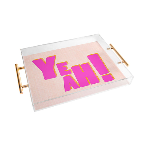 Showmemars YEAH Acrylic Tray