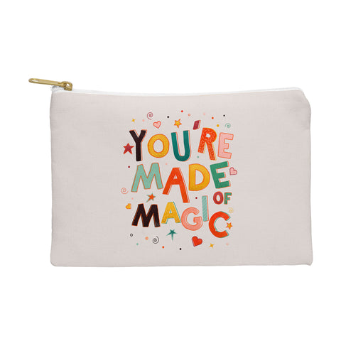 Showmemars You Are Made Of Magic colorful Pouch