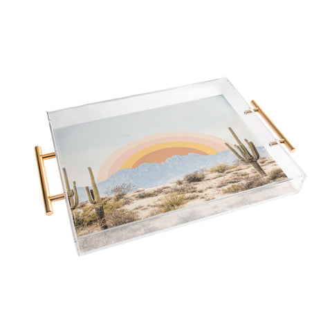 Sisi and Seb Arizona Sun rise Acrylic Tray