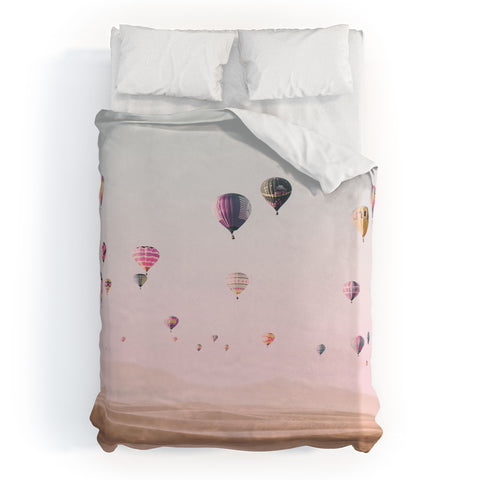 Sisi and Seb Around The World Duvet Cover