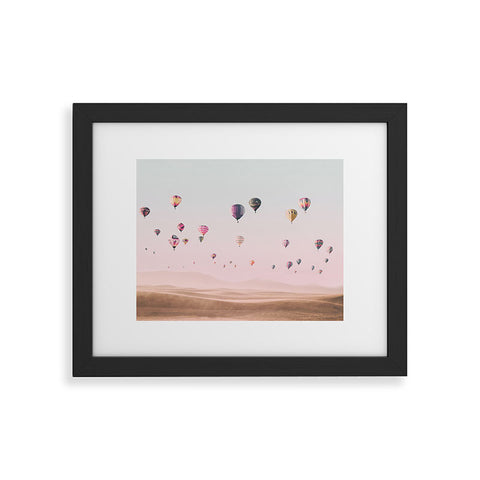 Sisi and Seb Around The World Framed Art Print