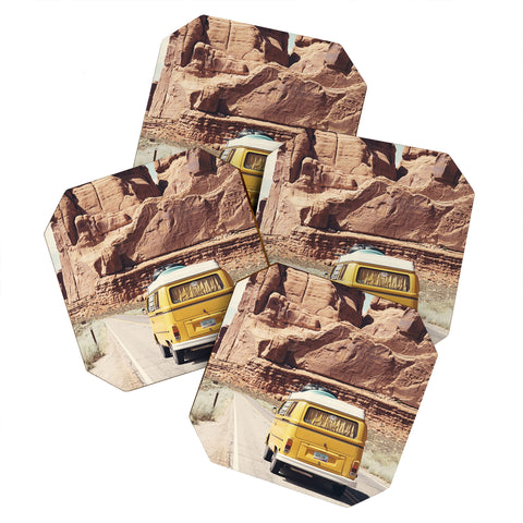 Sisi and Seb Going on a road trip Coaster Set