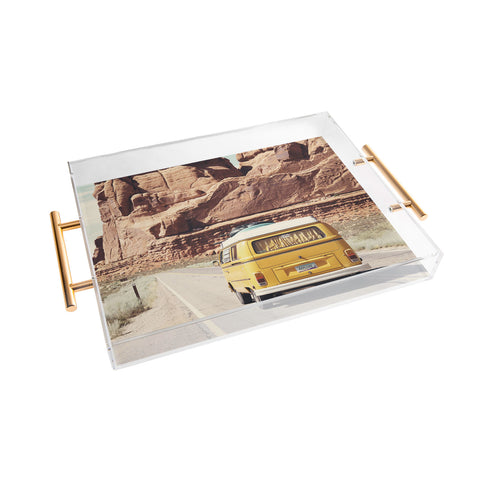 Sisi and Seb Going on a road trip Acrylic Tray
