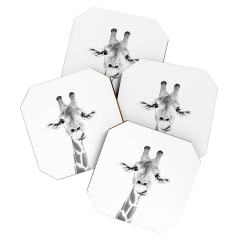 Sisi and Seb Happy Giraffe Coaster Set