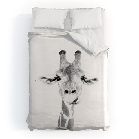 Sisi and Seb Happy Giraffe Duvet Cover