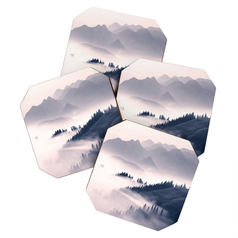 Sisi and Seb Morning Sun Coaster Set