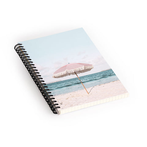 Sisi and Seb Pink Umbrella Spiral Notebook