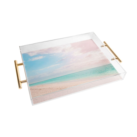 Sisi and Seb Romantic Beach Acrylic Tray